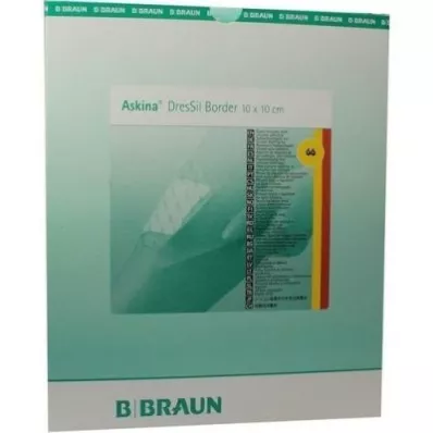 Askina Dressil Rand Sil.foamst.v.10x10cm (10 stuks) Askina Dressil Rand Sil.foamst.v.10x10cm (10 stuks)