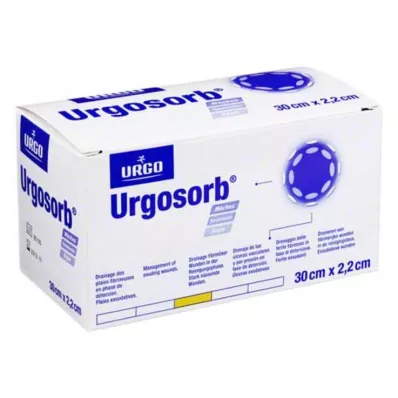 URGOSORB 30 cm tamponades, 5 stuks