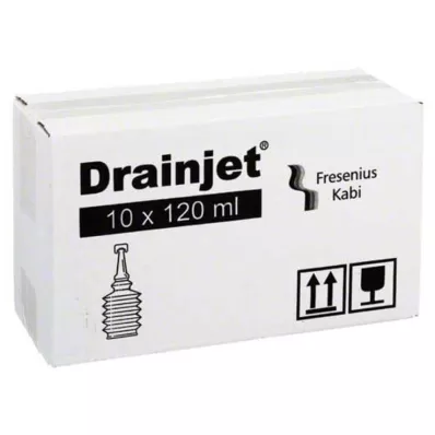 FREKA DRAINJET Zoutoplossing 0,9% ISO, 10X120 ml FREKA DRAINJET Zoutoplossing 0,9% ISO, 10X120 ml