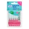 TEPE Interdentale rager Original 0.4mm ISO 0 roze, 6 stuks