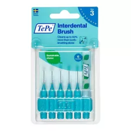 TEPE Interdentale rager Original 0.6mm ISO 3 blauw, 6 stuks