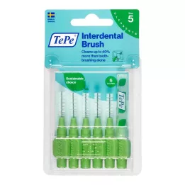 TEPE Interdentale rager Original 0.8mm ISO 5 groen, 6 stuks