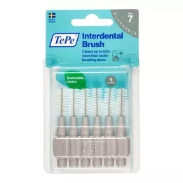 TEPE Interdentale rager Original 1.3mm ISO 7 grijs, 6 stuks