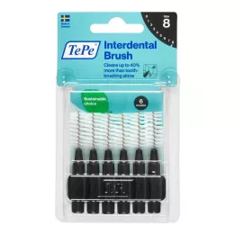 Tepe interdentale rager 1,5 mm zwart, 6 stuks