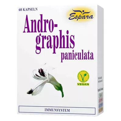 ANDROGRAPHIS paniculata capsules, 60 stuks ANDROGRAPHIS paniculata capsules, 60 stuks