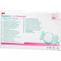 TEGADERM 3M I.V. Geavanceerde Fixatie V.8,5x11,5 cm 1685, 50 st