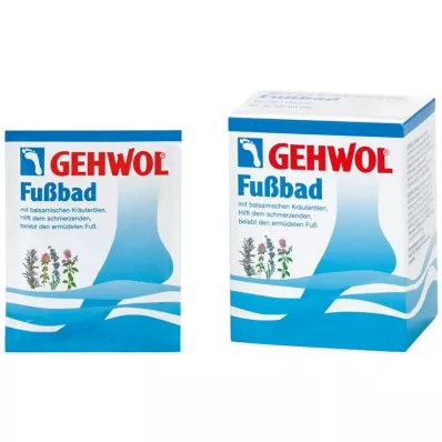 Gehwol voetenbadzakjes, 10x20 g