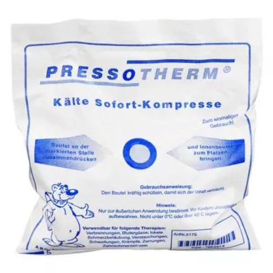 PRESSOTHERM Instant koud kompres, 1 stuk PRESSOTHERM Instant koud kompres, 1 stuk
