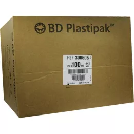 BD Plastipakwond en.Blaaskatheter Ans.100 ml, 25 st