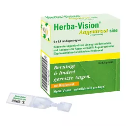 Herba-Vision® Ogentroost sinus oogdruppels, 5X0,4 ml