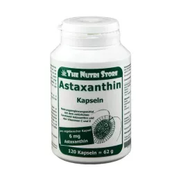 ASTAXANTHIN 6 mg vegetarische capsules, 120 st