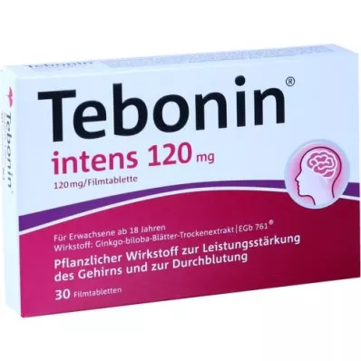 TEBONIN intensieve 120 mg filmomhulde tabletten, 30 stuks