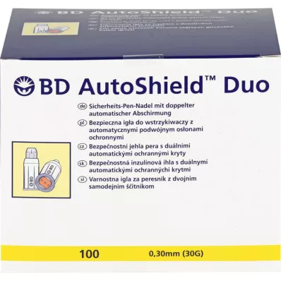 BD AUTOSHIELD Duo veiligheidspennen 5 mm, 100 stuks