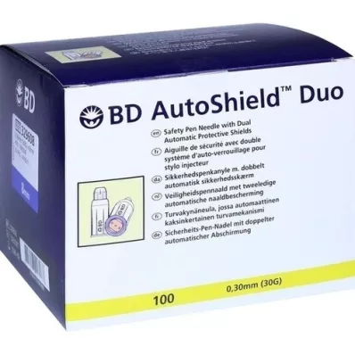 BD AUTOSHIELD Duo veiligheidspennen 8 mm, 100 stuks