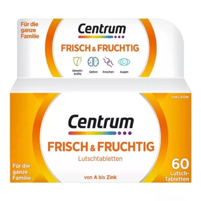 Centrum fresh &amp; fruitige zuigtabletten, 60 st