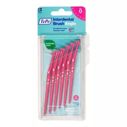 TEPE Interdentale rager hoek 0.4mm ISO 0 roze, 6 stuks