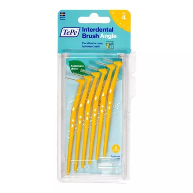 Tepe Angle interdentale rager 0,7 mm geel, 6 st Tepe Angle interdentale rager 0,7 mm geel, 6 st