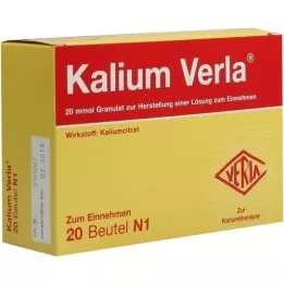 KALIUM VERLA Granulaatzakje, 20 stuks