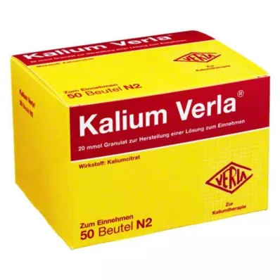 KALIUM VERLA Granulaatzakje, 50 stuks