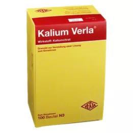 KALIUM VERLA Granulaatzakje, 100 stuks