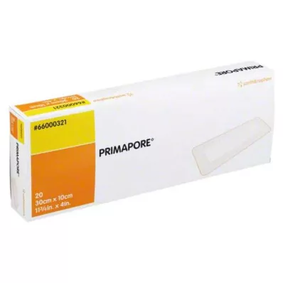 Primapore wondverband 30x10 cm, 20 stuks Primapore wondverband 30x10 cm, 20 stuks