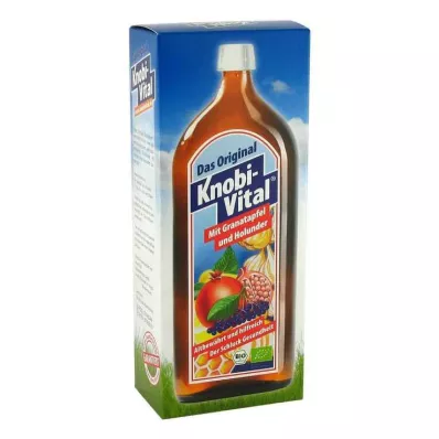 Knobivital met granaatappel + vlierbes biologisch, 960 ml
