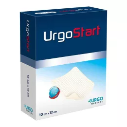URGOSTART 10x12 cm foam wondverband, 10 stuks