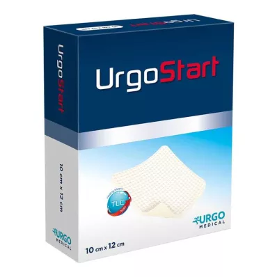 URGOSTART 10x12 cm foam wondverband, 10 stuks URGOSTART 10x12 cm foam wondverband, 10 stuks
