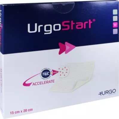 URGOSTART 15x20 cm foam wondverband, 5 stuks