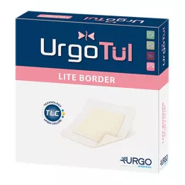 URGOTÜL Lite Border 8x8 cm verband, 10 stuks