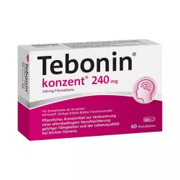 TEBONIN konzent 240 mg filmomhulde tabletten, 60 st