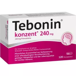TEBONIN konzent 240 mg filmomhulde tabletten, 120 st
