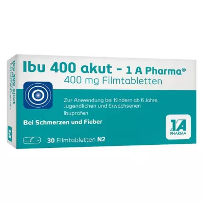 IBU 400 akut-1A Pharma filmomhulde tabletten, 30 st