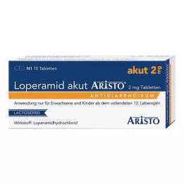 LOPERAMID acute Aristo 2 mg tabletten, 10 stuks