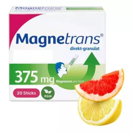 MAGNETRANS directe 375 mg korrels, 20 stuks