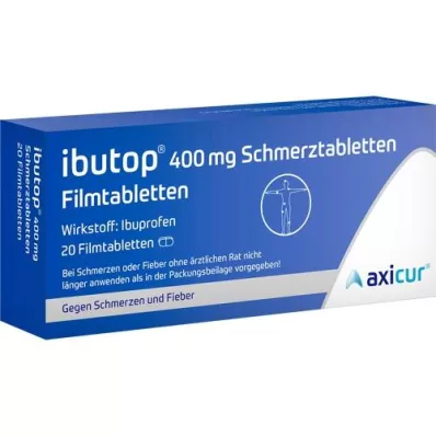 IBUTOP 400 mg Pain Tabletten Filmomhulde tabletten, 20 st