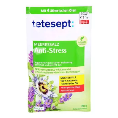 Tetesept zeezout anti-stress (80 g)