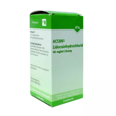 ACOIN-Lidocaïnehydrochloride 40 mg/ml oplossing, 50 ml