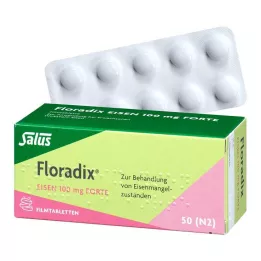 FLORADIX IJzer 100 mg forte filmomhulde tabletten, 50 st