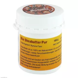 SHEABUTTER Biologisch zuiver ongeraffineerd, 100 g