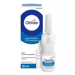 OTRIVEN 0,1% doseerspray zonder conserveringsmiddelen, 10 ml