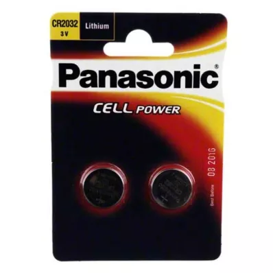 BATTERIEN Lithiumcel 3V CR2032, 2 stuks