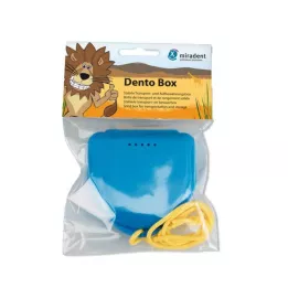 MIRADENT Beugeldoos Dento Box I blauw, 1 st