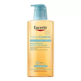 EUCERIN AtopiControl douche- en badolie, 400 ml