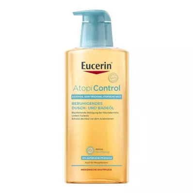 Eucerin AtopiControl douche- en badolie, 400 ml Eucerin AtopiControl douche- en badolie, 400 ml