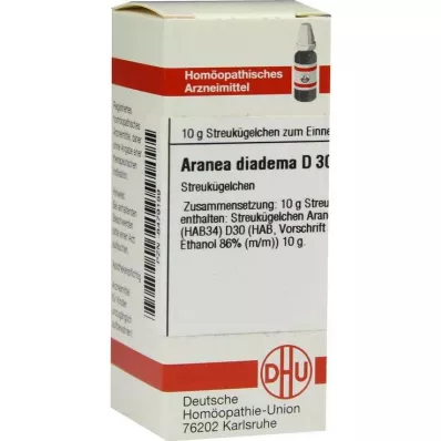 ARANEA DIADEMA D 30 bolletjes, 10 g ARANEA DIADEMA D 30 bolletjes, 10 g