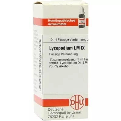 LYCOPODIUM LM IX Verdunning, 10 ml