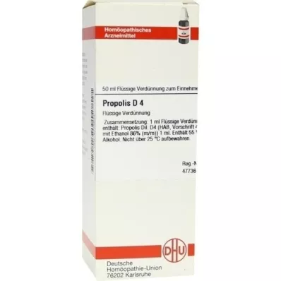 PROPOLIS Verdunning D 4, 50 ml