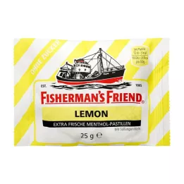 FISHERMANS FRIEND Citroen zonder suiker pastilles, 25 g