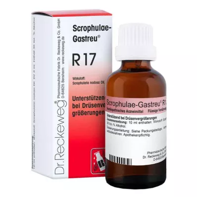 Scrophulae Gastreu R 17 druppels voor oraal gebruik, 50 ml